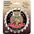 Nekupto Hobby 3v1 otvárač, podtácek, magnet Vášnivý cyklista 10 cm
