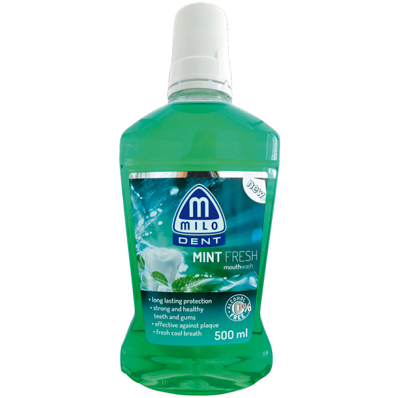 Milo Dent Mint Fresh ústna voda 500 ml