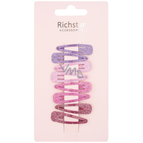 Richstar Accessories Sponky farebné s trblietkami 4 cm 8 kusov