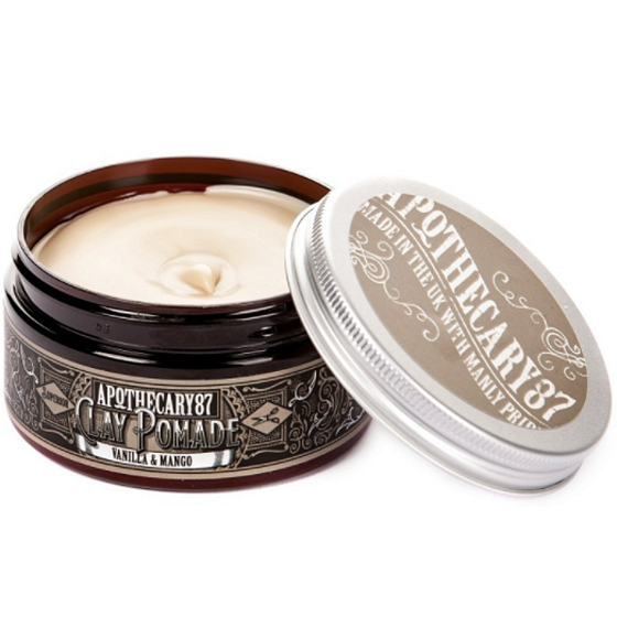 Apothecary87 Vanilka a Mango zmatňujúci ílová pomáda na vlasy 100 ml