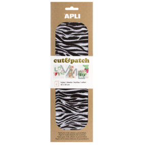 Apli Cut & Patch papier na servítkovú techniku Zebra 30 x 50 cm 3 kusy