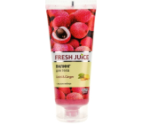 Fresh Juice Litchi & Zázvor telový peeling 200 ml