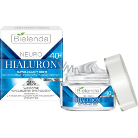 Bielenda Neuro Hyaluron 40+ hydratačný pleťový krém denný / nočný 50 ml
