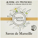 Jeanne en Provence Jasmin Secret - Tajomstvo jazmínu tuhé toaletné mydlo 100 g