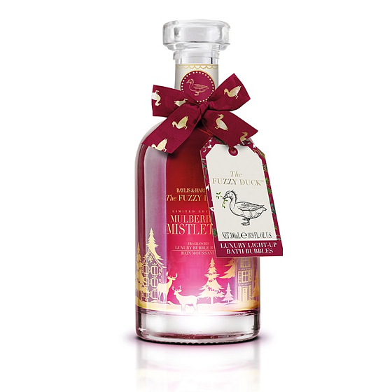 Baylis & Harding Winter Kingdom pena do kúpeľa v žiarivej karafe 500 ml