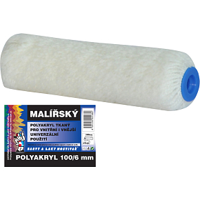 BARVY A LAKY HOSTIVAŘ valček na maľovanie pre držiak 6 mm, 100 mm BARVY A LAKY HOSTIVAŘ valček na maľovanie pre držiak 6 mm, 100 mm