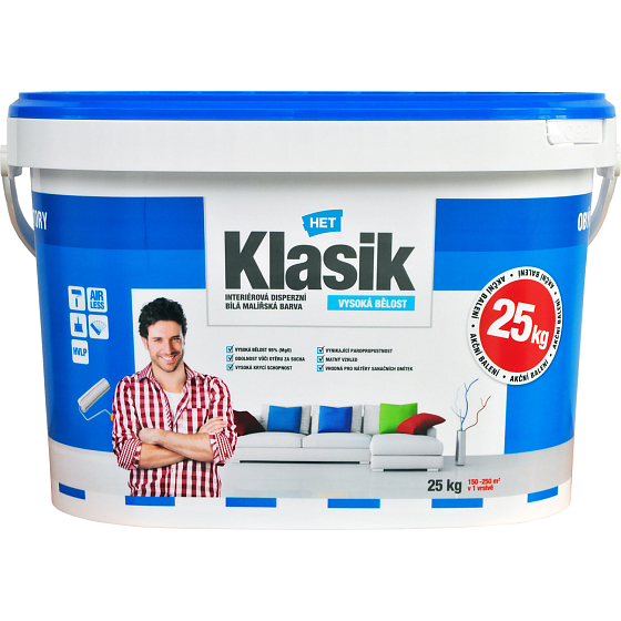 Het Klasik maliarska farba, 25 kg