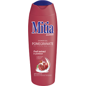 Mitia Freshness Pomegranate sprchový gel, 400 ml