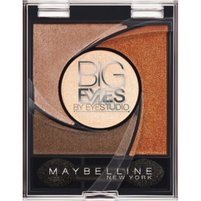 Maybelline Big Eyes očné tiene 01 Luminous Brown 5 g