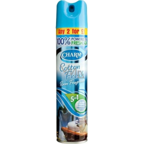 Charm Cotton Fresh 5v1 osviežovač vzduchu 240 ml