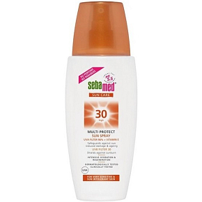 Sebamed Sun Care SPF30 opaľovací sprej vysoká ochrana 150 ml