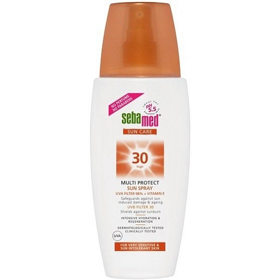 Sebamed Sun Care SPF30 opaľovací sprej vysoká ochrana 150 ml