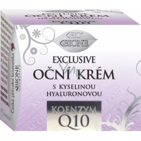 Bione Cosmetics Exclusive & Q10 s kyselinou hyalurónovou očný krém pre všetky typy pleti 51 ml