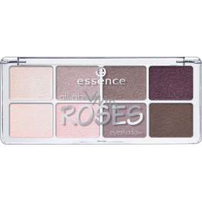 Essence All About Roses Eyeshadow paletka očných tieňov 03 Roses 9,5 g