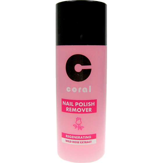Delia Cosmetics Coral Regenerating Wild Rose Extract odlakovač na nechty ružový 100 ml