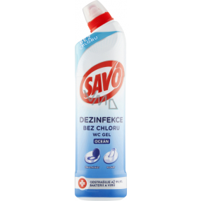 Savo Oceán Wc tekutý čistiaci a dezinfekčný prípravok 750 ml