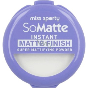 Miss Sporty So Matte Super Mattifying Powder kompaktný púder 001 Universal 9,4 g