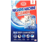 K2r Washing Machine Cleaner 5in1 čistič práčky 5v1 2 x 75 g