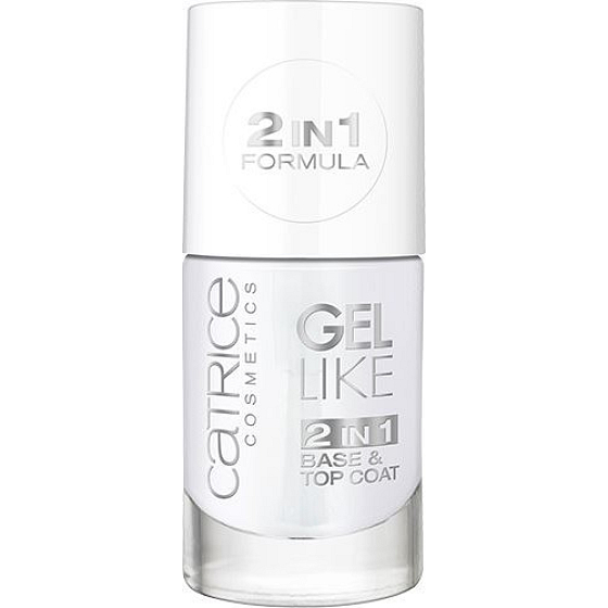 Catrice Gél Like 2in1 Base & Top Coat podkladový a krycí lak 10 ml
