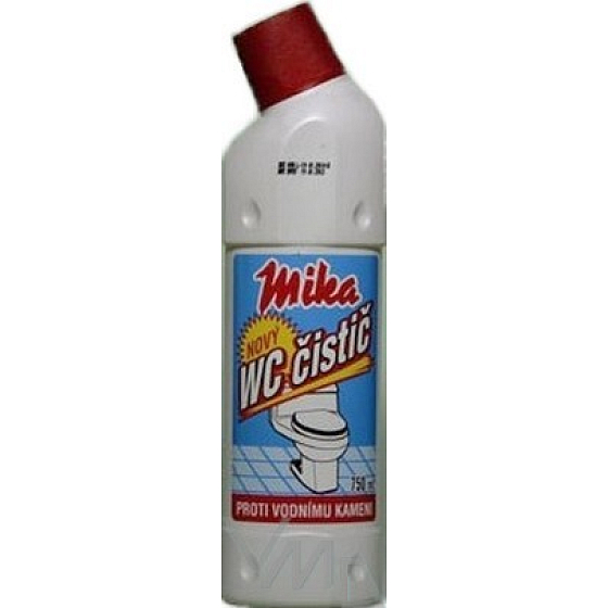 Mika Wc čistič proti vodnému kameňu 750 ml