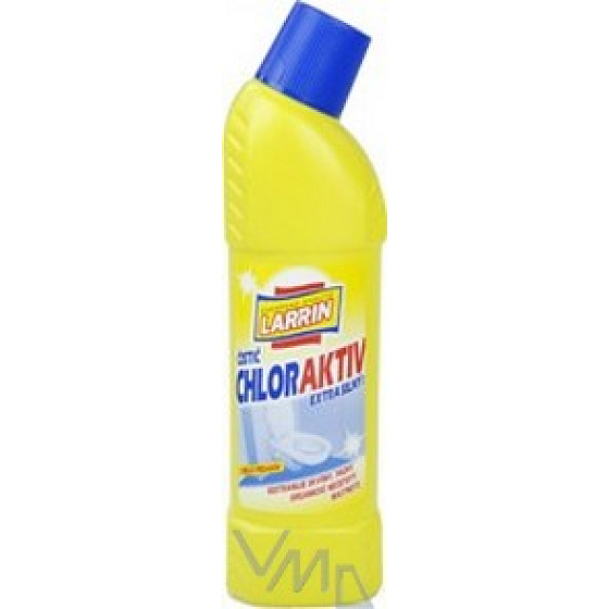 Larrin Chloraktiv Wc tekutý čistič s bieliace prísadou 750 ml