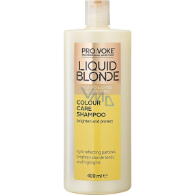 Pre: voke Liquid Blonde šampón na osvieženie a udržanie farby na melírované blond vlasy 400 ml