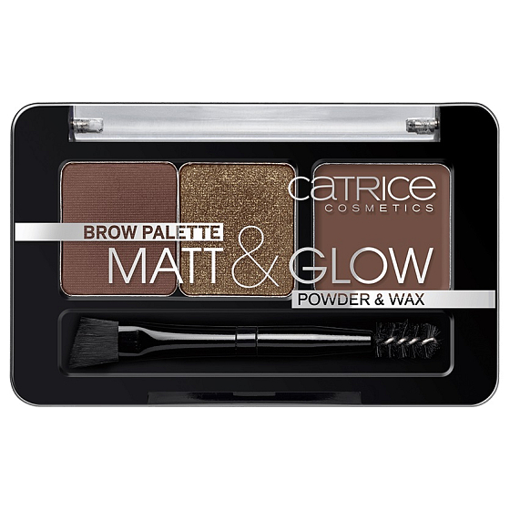 Catrice Brow Palette Matt & Glow paleta na obočie 020 Hot Chocoholic 2,6 g