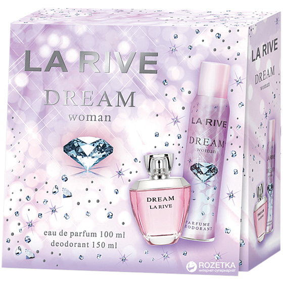 La Rive Dream toaletná voda pre ženy 100 ml + deodorant sprej 150 ml, darčeková sada