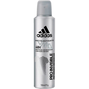Adidas Pre Invisible antiperspirant deodorant sprej pre mužov 150 ml