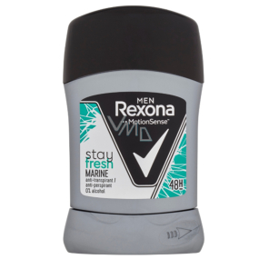 Rexona Men Stay Fresh Marine tuhý antiperspirant dezodorant stick s 48-hodinovým účinkom pre mužov 50 ml