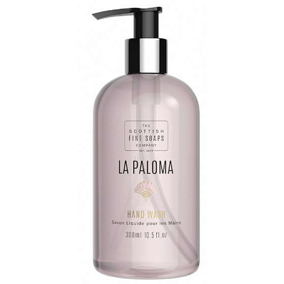 Scottish Fine Soaps La Paloma krémové tekuté mydlo na ruky dávkovač 300 ml