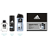 Adidas Dynamic Pulse voda po holení 50 ml + 3v1 sprchový gél na telo a vlasy 250 ml + dezodorant sprej 150 ml, kozmetická sada