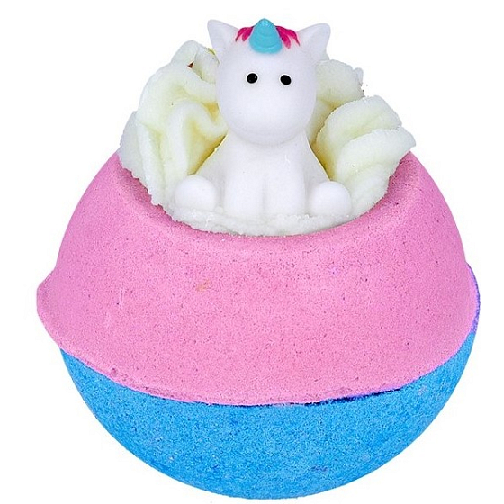 Bomb Cosmetics Štát sa jednorožca - Born to be a Unicorn Šumivý balistik do kúpeľa 160 g