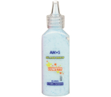 Amos Farby na sklo s konfetami 3. Modrá 22 ml
