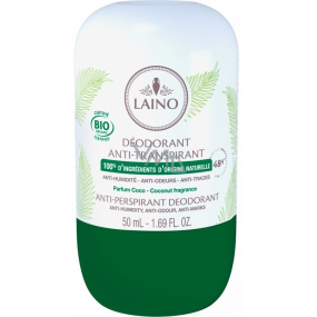 Laino BIO Kokos 48-hodinový antiperspirant dezodorant roll-on unisex 50 ml