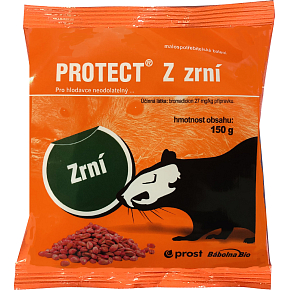 Protect Z zrní na hubenie hlodavcov, sáčok 150 g Protect Z zrní na hubenie hlodavcov, sáčok 150 g