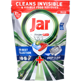 Kapsule do umývačky riadu Jar Platinum Plus Deep Clean 48 kusov