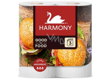 Harmony Good for Food 3-vrstvové papierové kuchynské utierky 2 ks