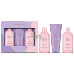 Baylis & Harding Jojoba a vanilka sprchový gél 300 ml + sprchový krém 300 ml + telové mlieko 200 ml, kozmetická sada pre ženy