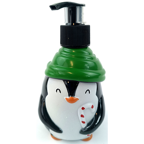 Idc Institute Penguin Christmas tekuté mydlo 300 ml dávkovač