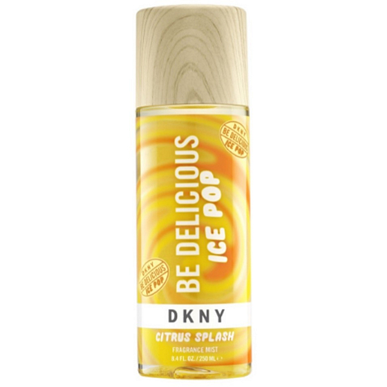 DKNY Donna Karan Ice Pop Citrus Splash tělová mlha 250 ml – svěží tělový sprej s energizující citrusovou vůní, ideální pro osvěžení během horkých letních dnů.