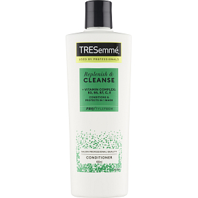 TRESemmé Replenish & Cleanse kondicionér s vitamínmi na mastné vlasy, 400 ml