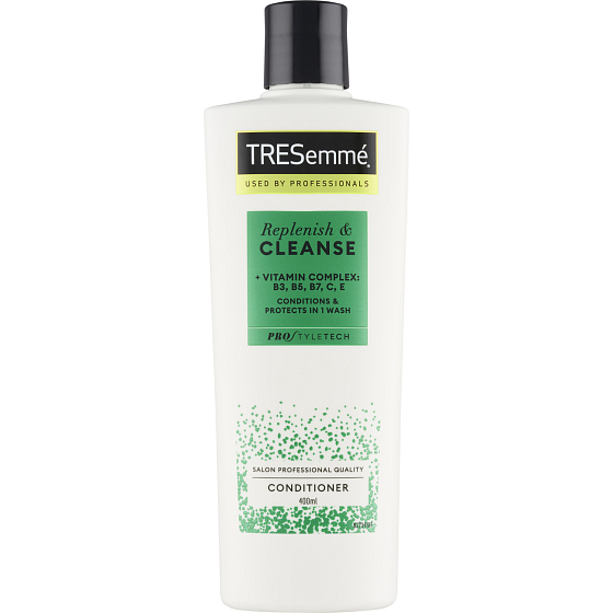 TRESemmé Replenish & Cleanse kondicionér s vitamínmi na mastné vlasy, 400 ml