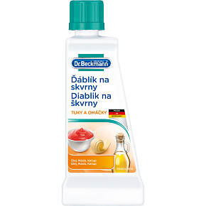 Dr. Beckmann Čertík na škvrny olej, tuk, omáčky, kečup, 50 ml