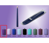 Lima Candle stredne fialová kónická 22 x 250 mm 2 kusy