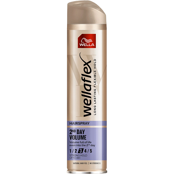 Wella Wellaflex Volume pre silné spevnenie lak na vlasy 250 ml