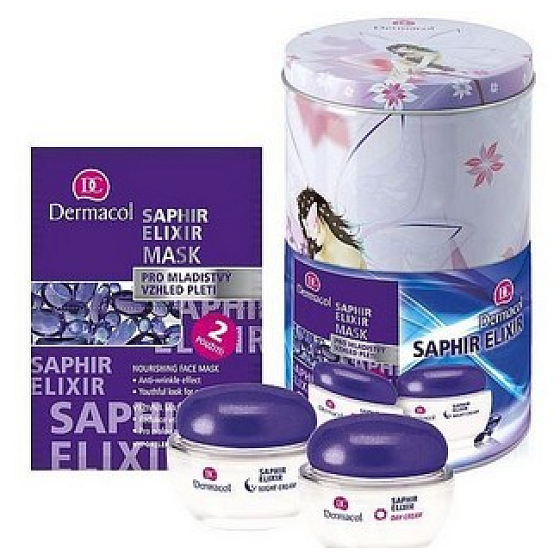Dermacol Saphir Elixir II. darčeková sada - Intenzívna omladzujúca starostlivosť od 40 rokov