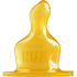 Nuk Classic latexová savička 6 + mesiacov veľkosť 2 S malý sací otvor 1 kus