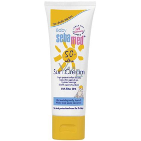 SebaMed Baby Sun SPF50 opaľovací krém pre deti s veľmi vysokou ochranou 75 ml