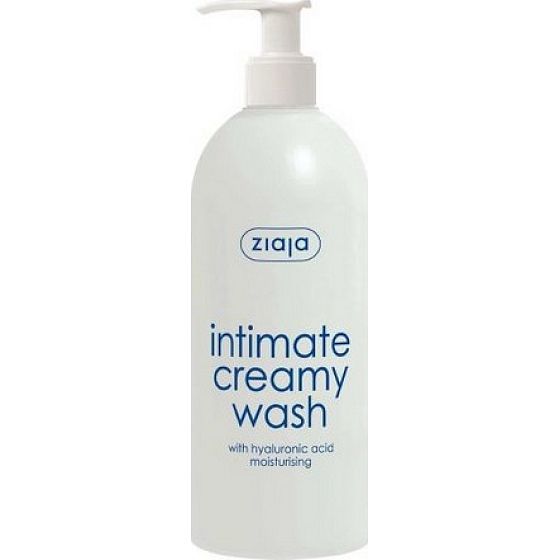 Ziaja Intima Kyselina hyalurónová hydratačný krémový intímny hygienický dávkovač 500 ml
